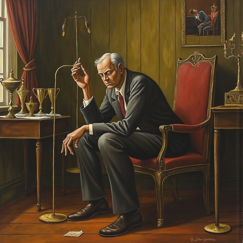 Melancholy Amidst Opulence: A Study in Isolation