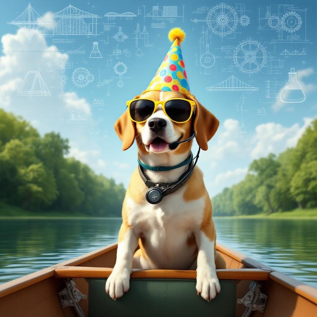 Beagle Coxswain's Birthday Regatta: Photorealistic Digital A...