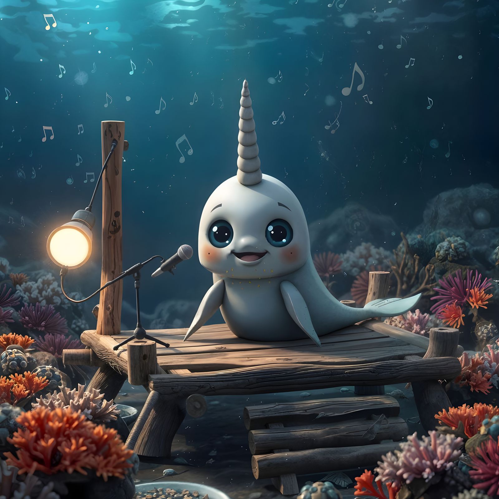 Karaoke Narwhal