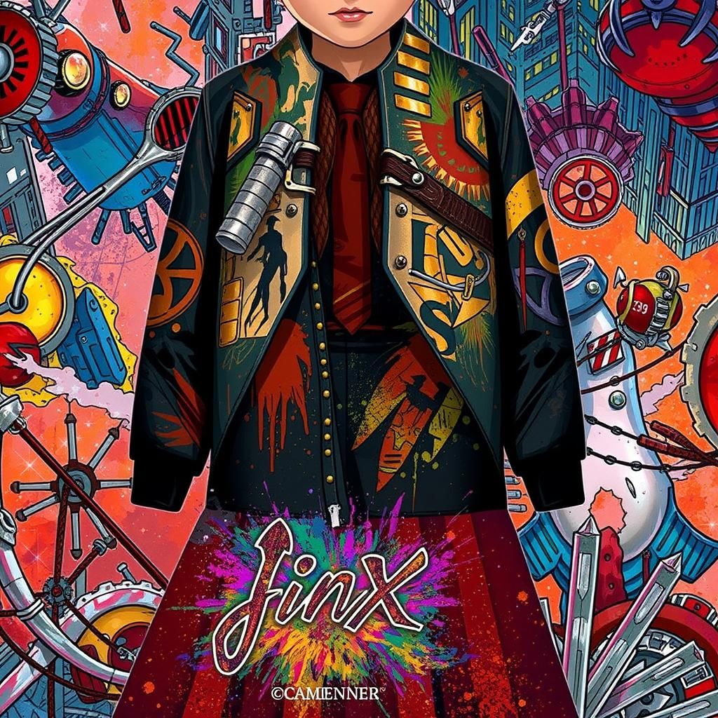 JiNX frim Arcane League Of Legends