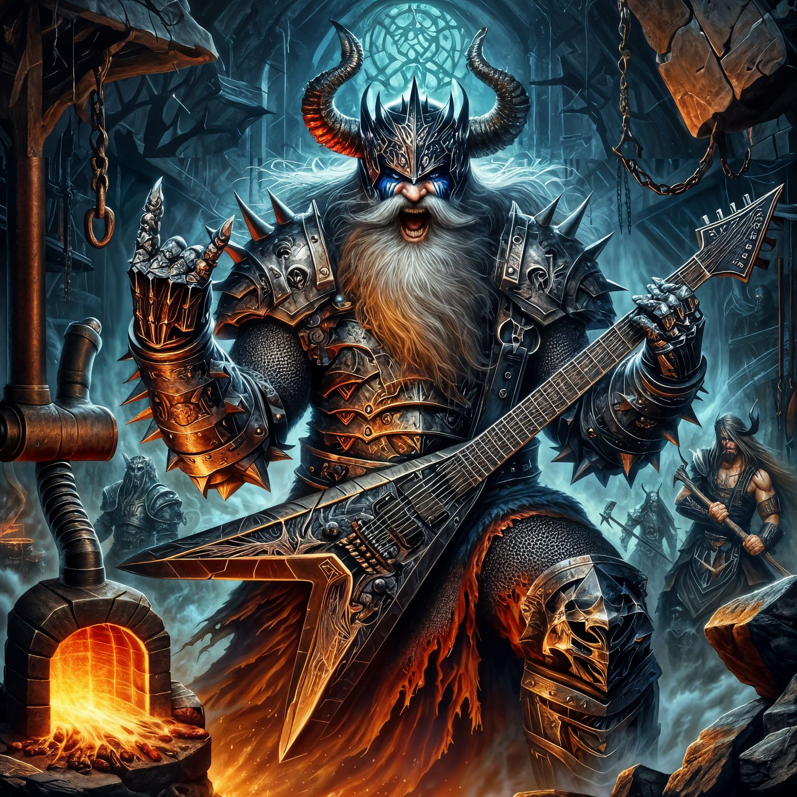 Metal Album Cover: Elf Slayer