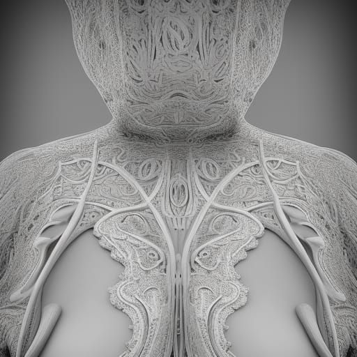 Hyperrealistic Portrait with Intricate Detail in HDR