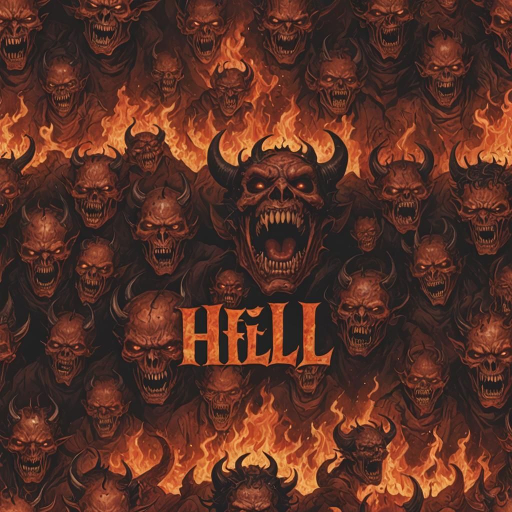 Infernal Landscape: A Vision of Hell