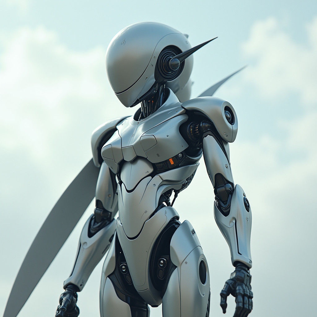 Futuristic Robot in 8K Resolution