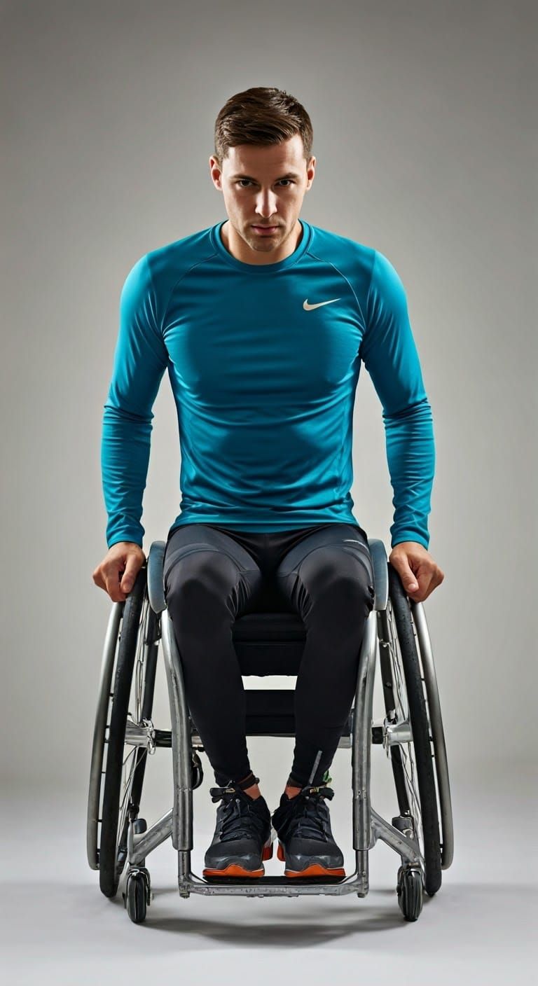 Paraplegic motto "Sprint in Motion"