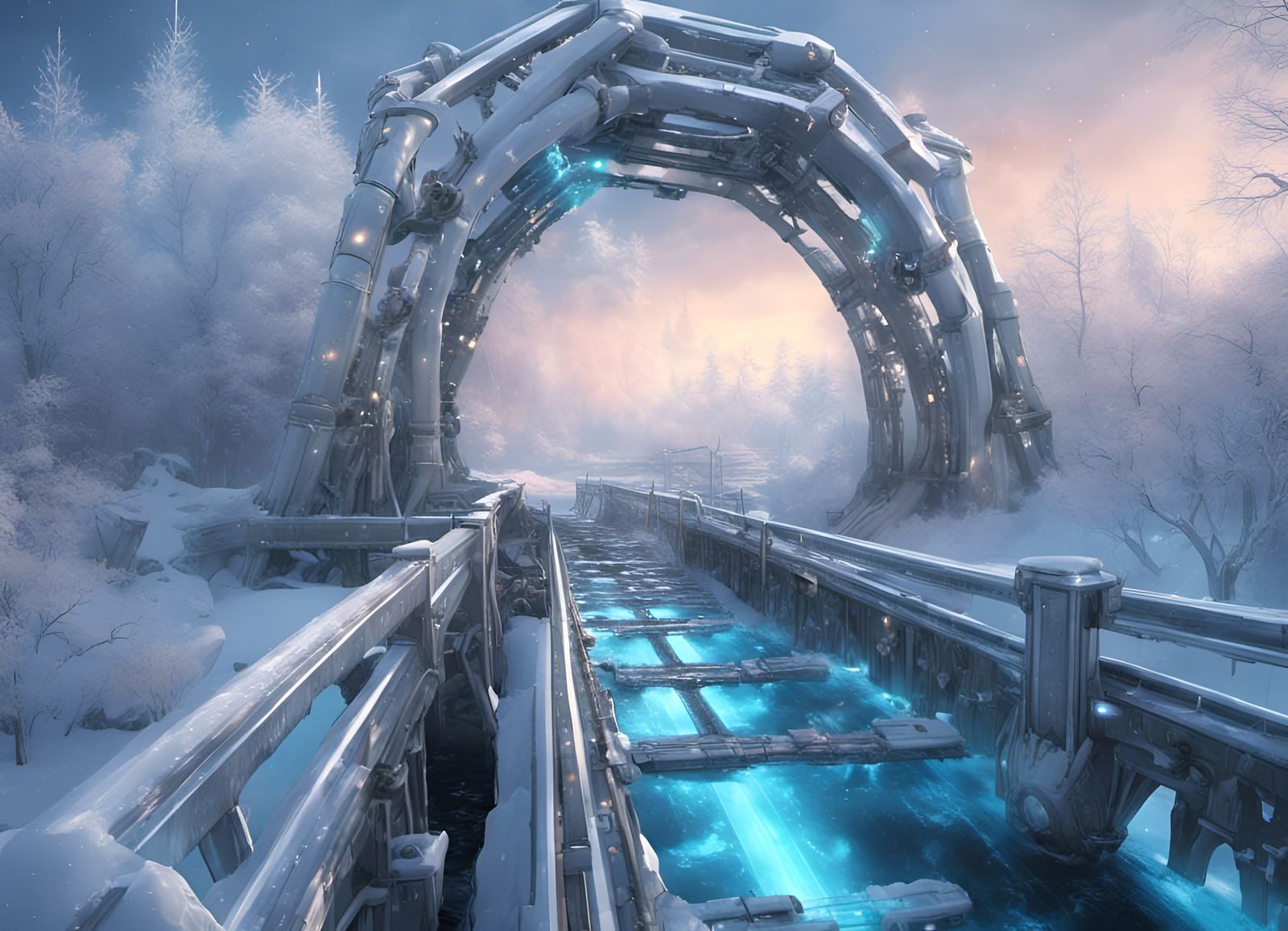 Mechanical Bridge Through the Frigid Tundra