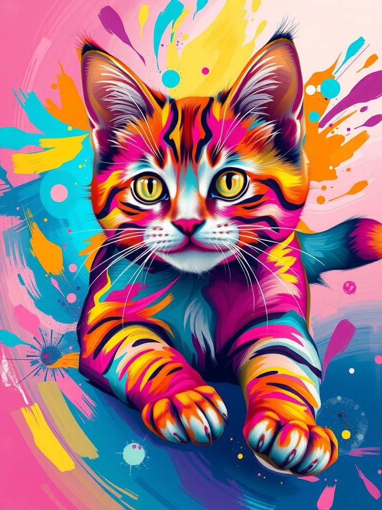 Rainbow Cat