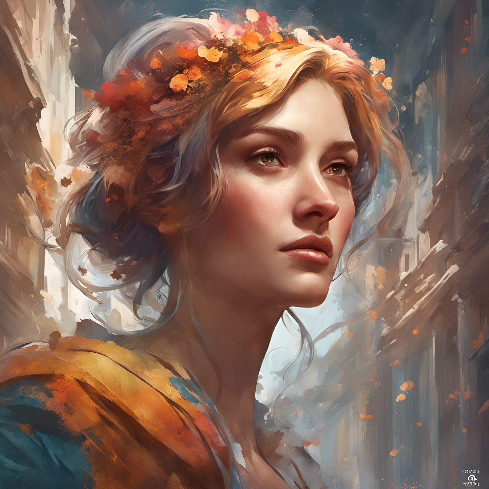 Detailed Portrait with Dynamic Lighting