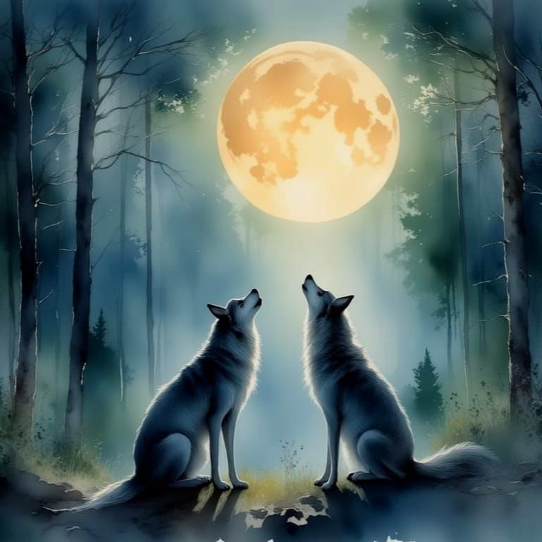 Did you know both male and female wolves howl?