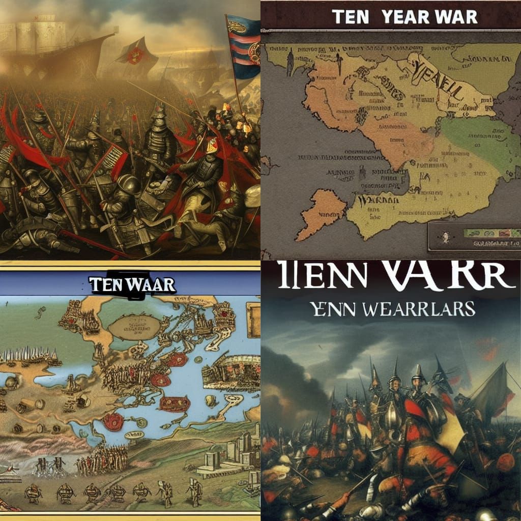 AI Image of the Ten Years War