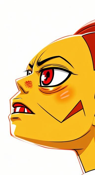 Anime Zombiecore Bismuth in 8k Resolution