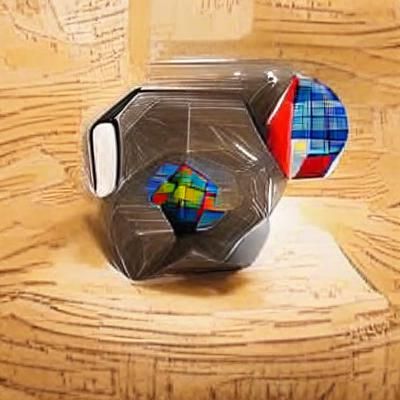 Spherical Rubik's Cube: A Colorful Puzzle