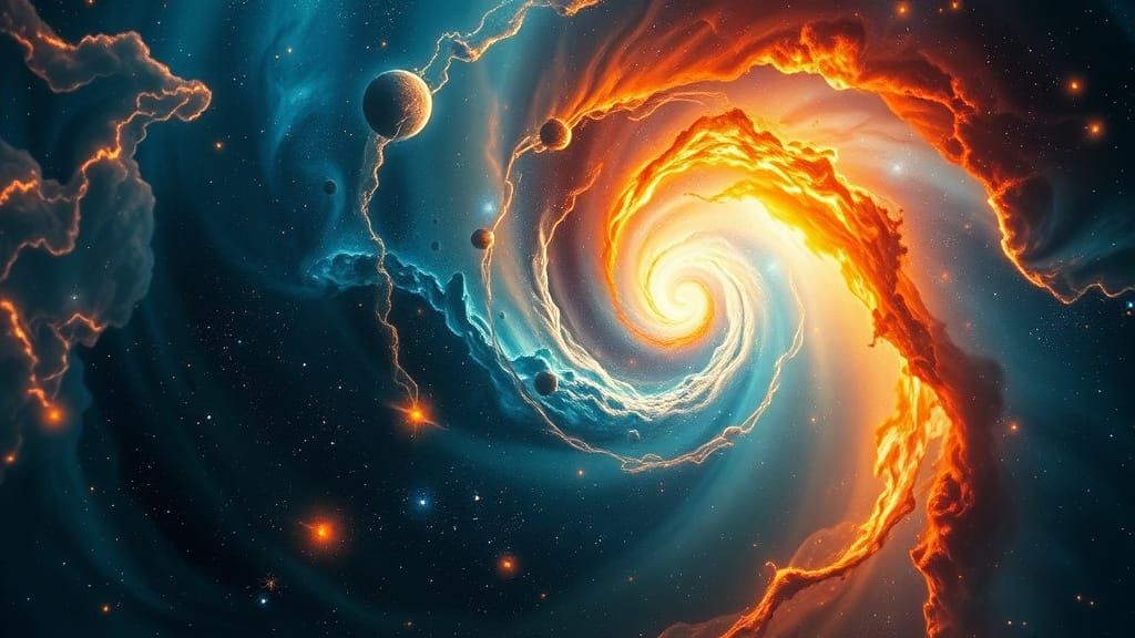 Cosmic Maelstrom of Star Formation in Vibrant Nebulas