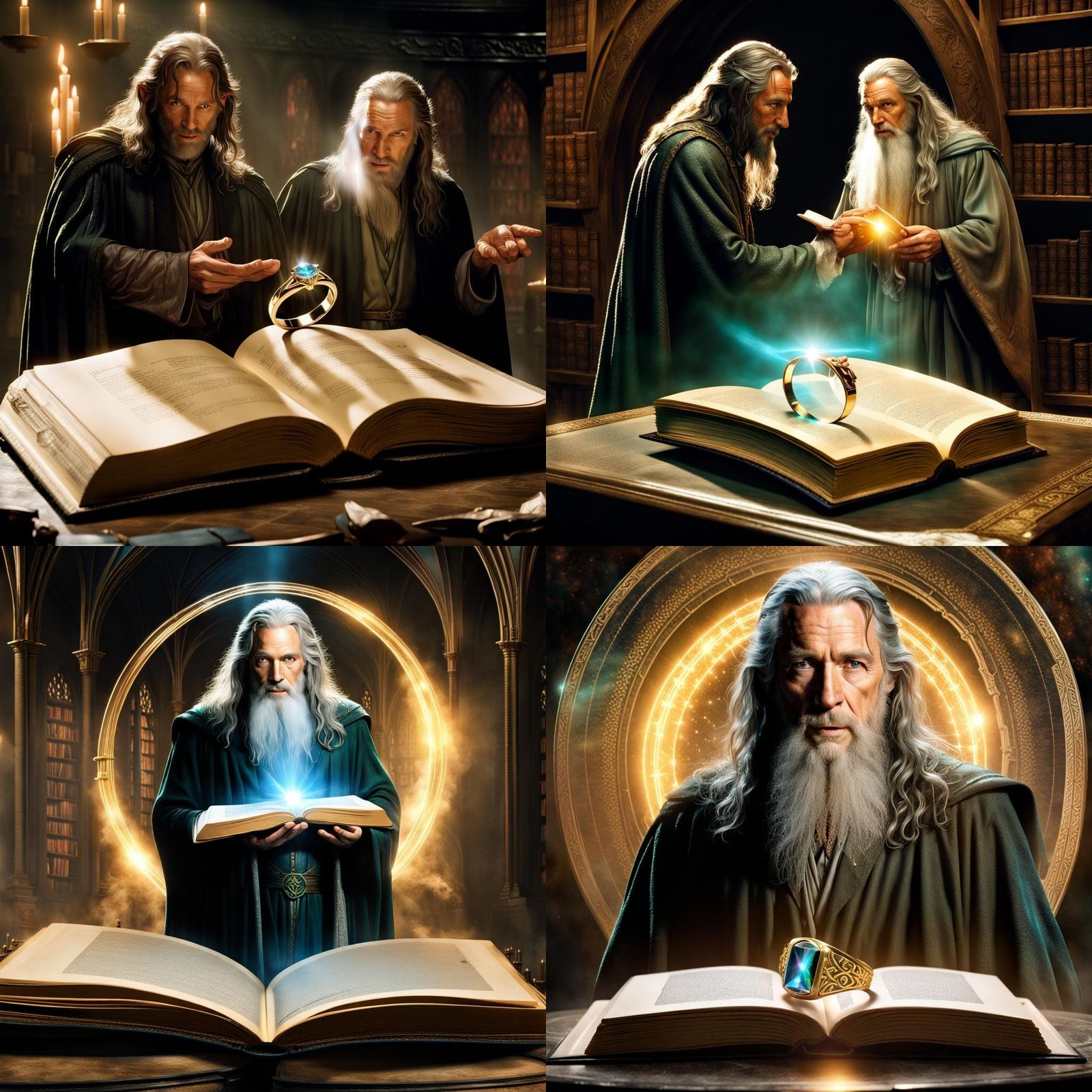 Holographic Lord of the Rings Scene