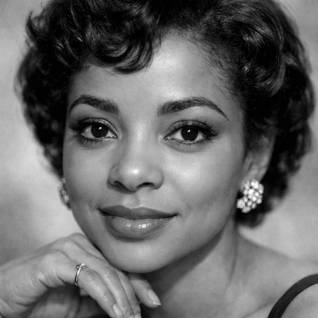 Young Ruby Dee Portrait Close Up