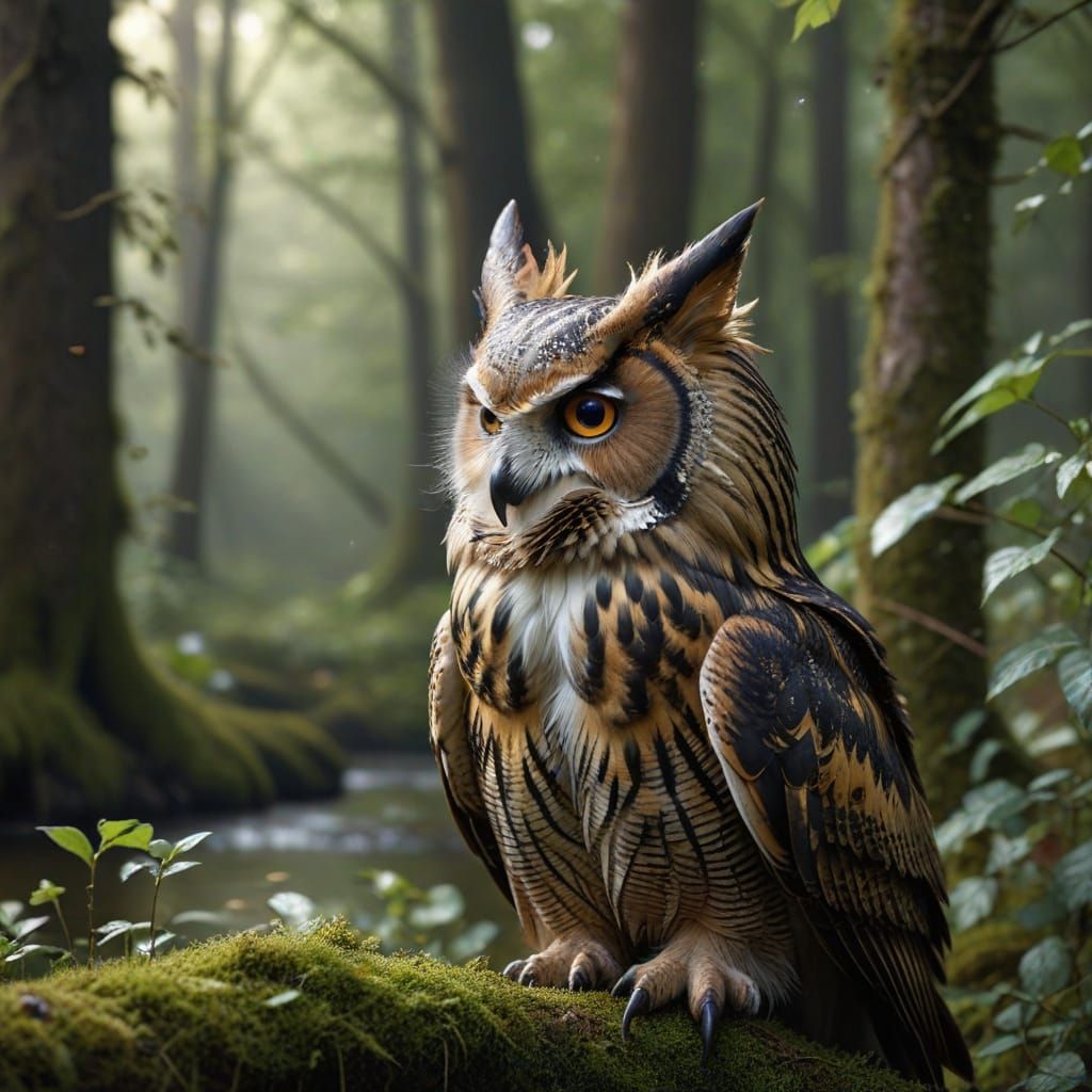 A Gritty AI Landscape: Humans Reduced to Food Sources