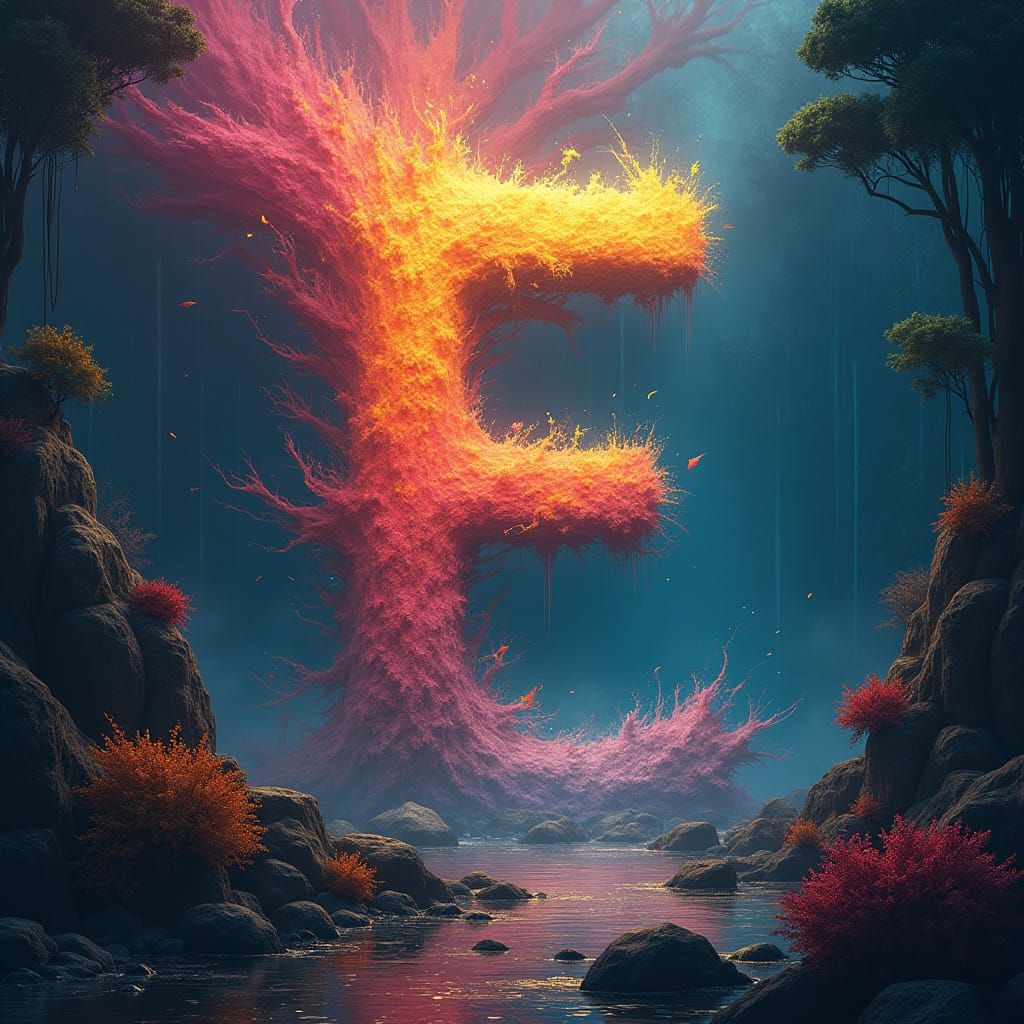 Visual Interpretation of a Song Beginning with 'E'