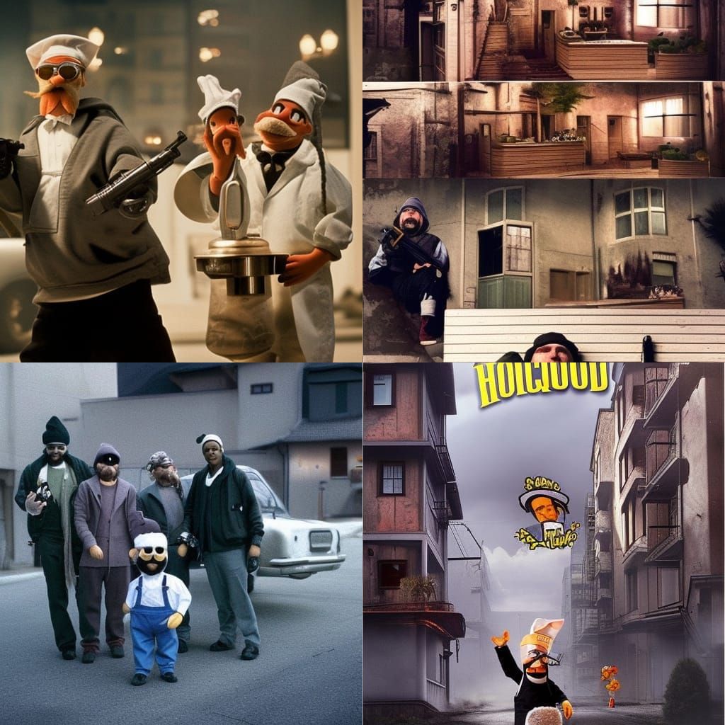 Swedish Chef as Digital Matte Painting