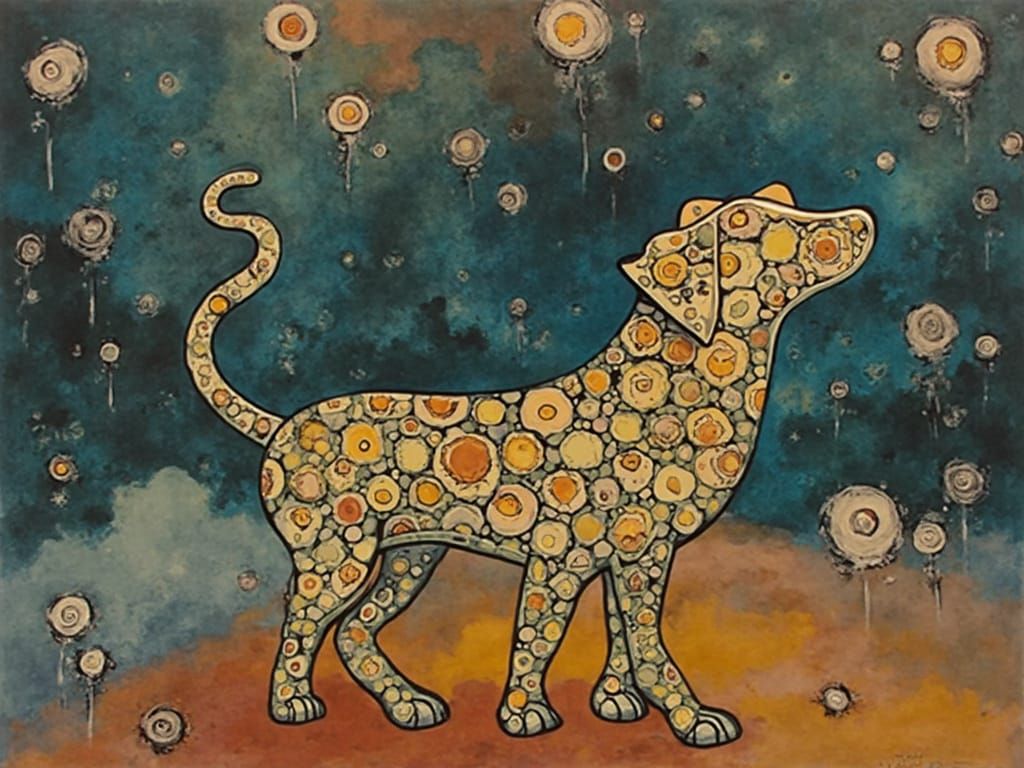 Surrealistic Dreamscape in Vibrant Colors