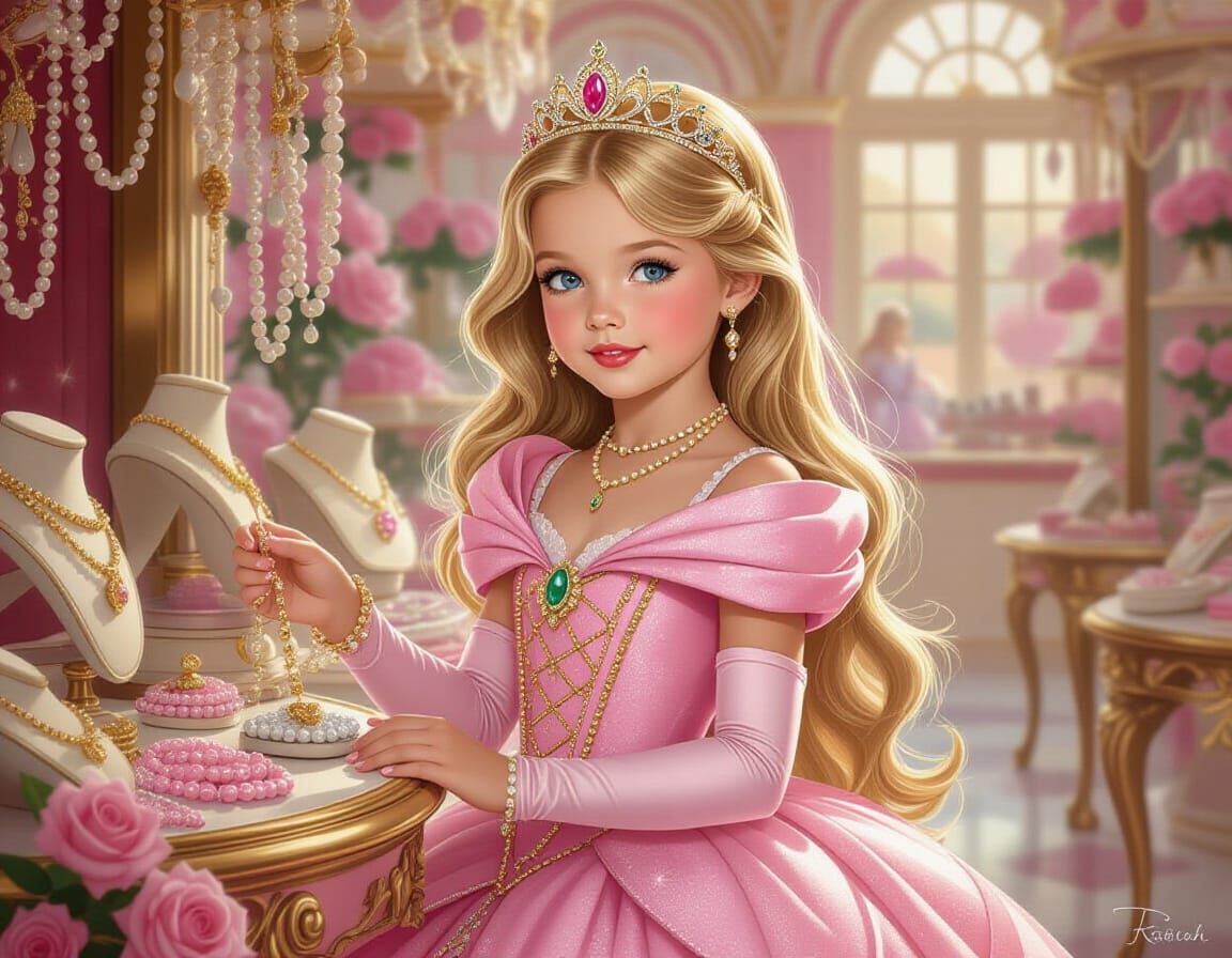 Sleeping Beauty Does Boutique Shopping: Pin-Up Style