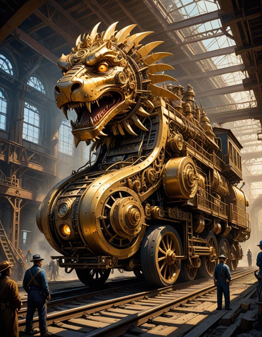 Industrial Revolution Meets Mythological Epic in Steampunk S...