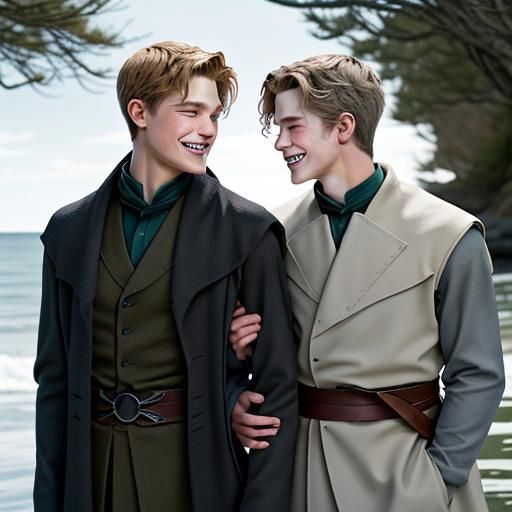 Ben and Ethan, childhood friends so pure,
Shared laughter, s...