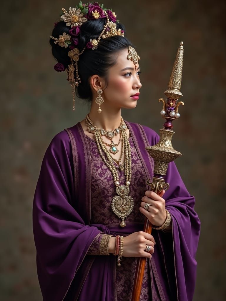 Elegant Karma, Spiritual Leader in Ionian Robes