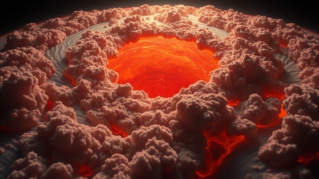 Spectacular Aerial View of Jupiter's Great Red Spot