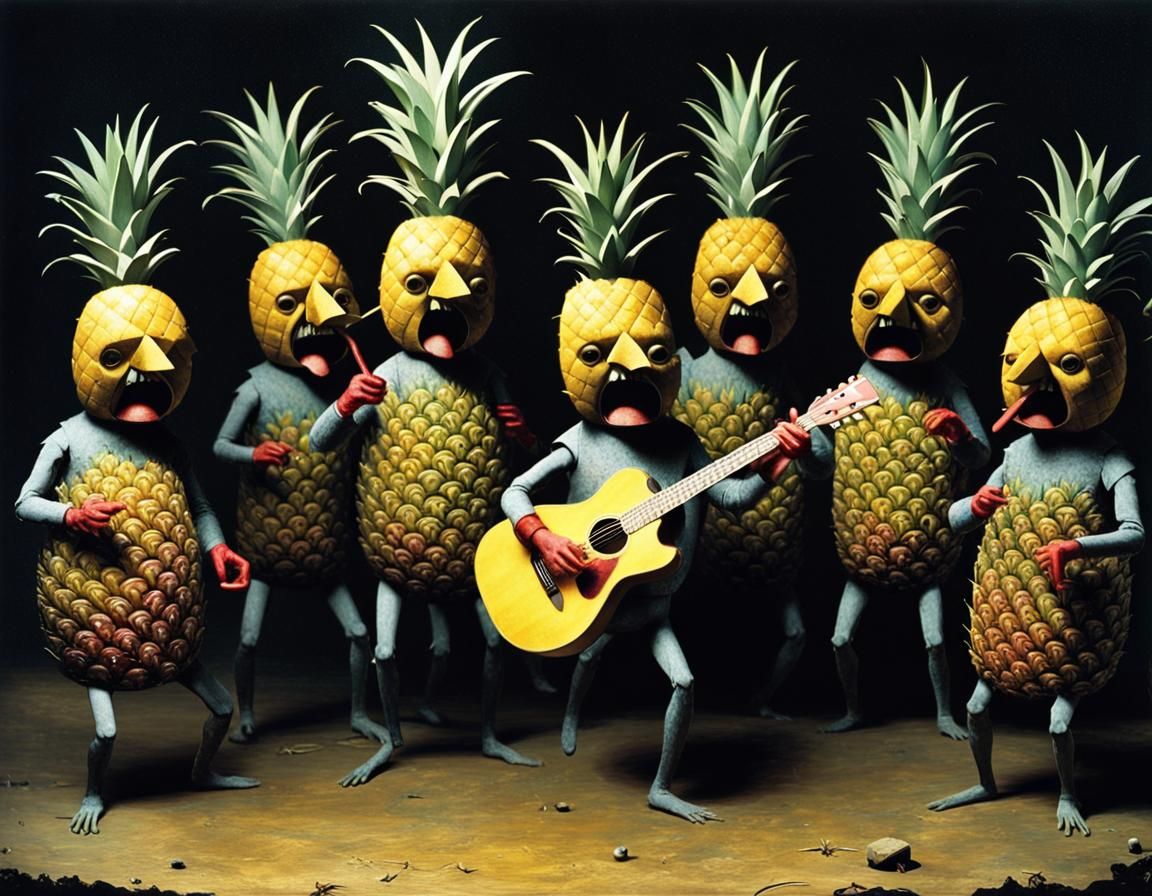 Pineapple People In a Black Metal Band III