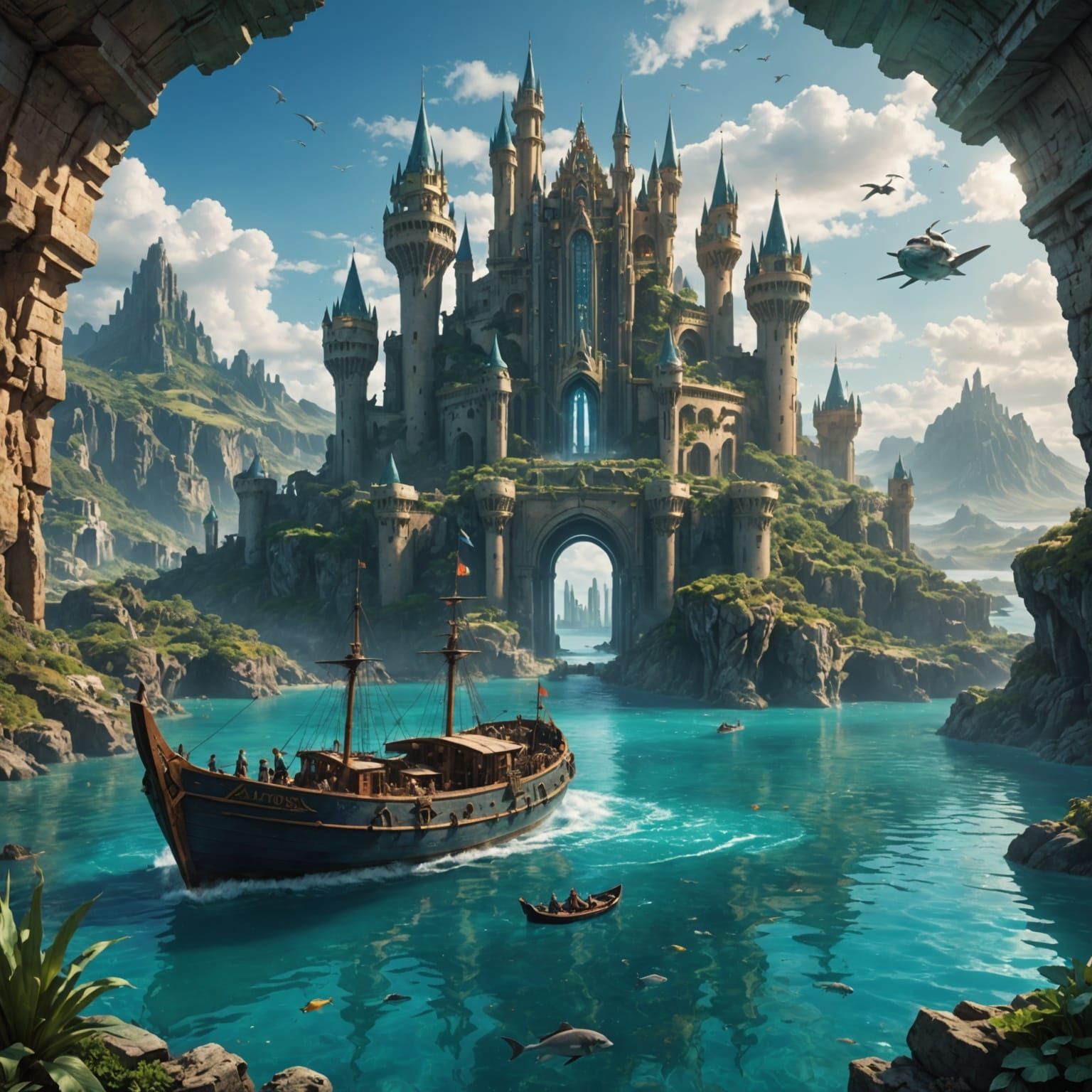 Atlantis Underwater City