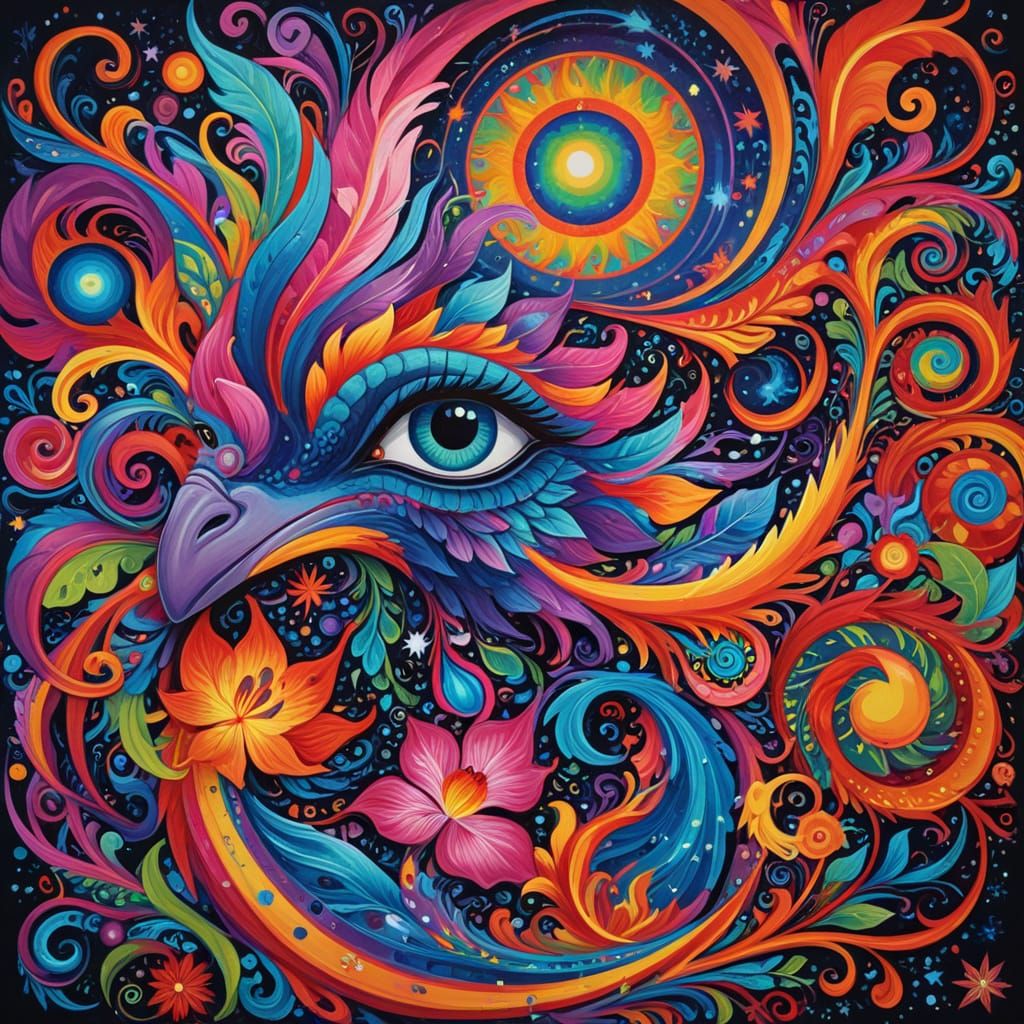 Vibrant Fantasy Realm Revealed in Whimsical Style