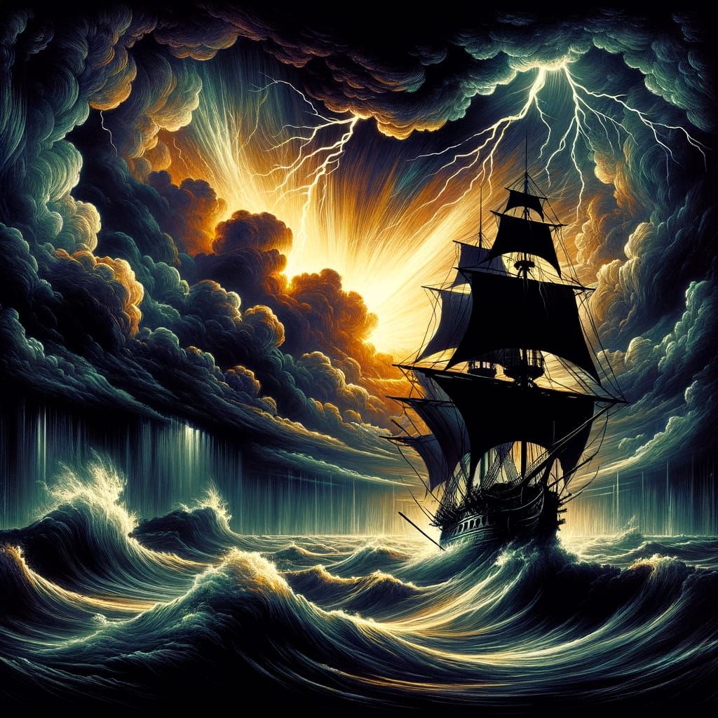 On a dark stormy night