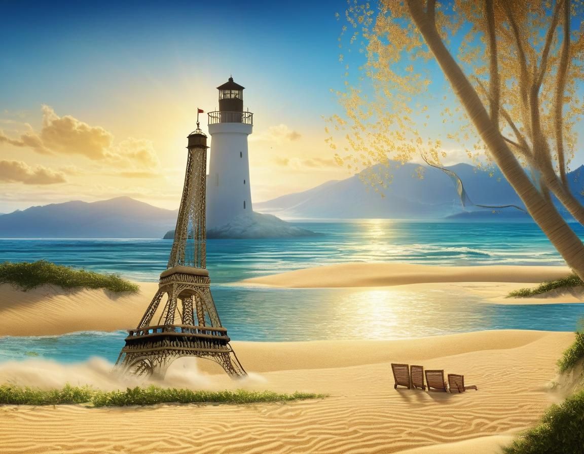 tower Welcome to a coastal paradise, a symphony of sights, sounds, and sensations that define an idyllic beachscape. As ...