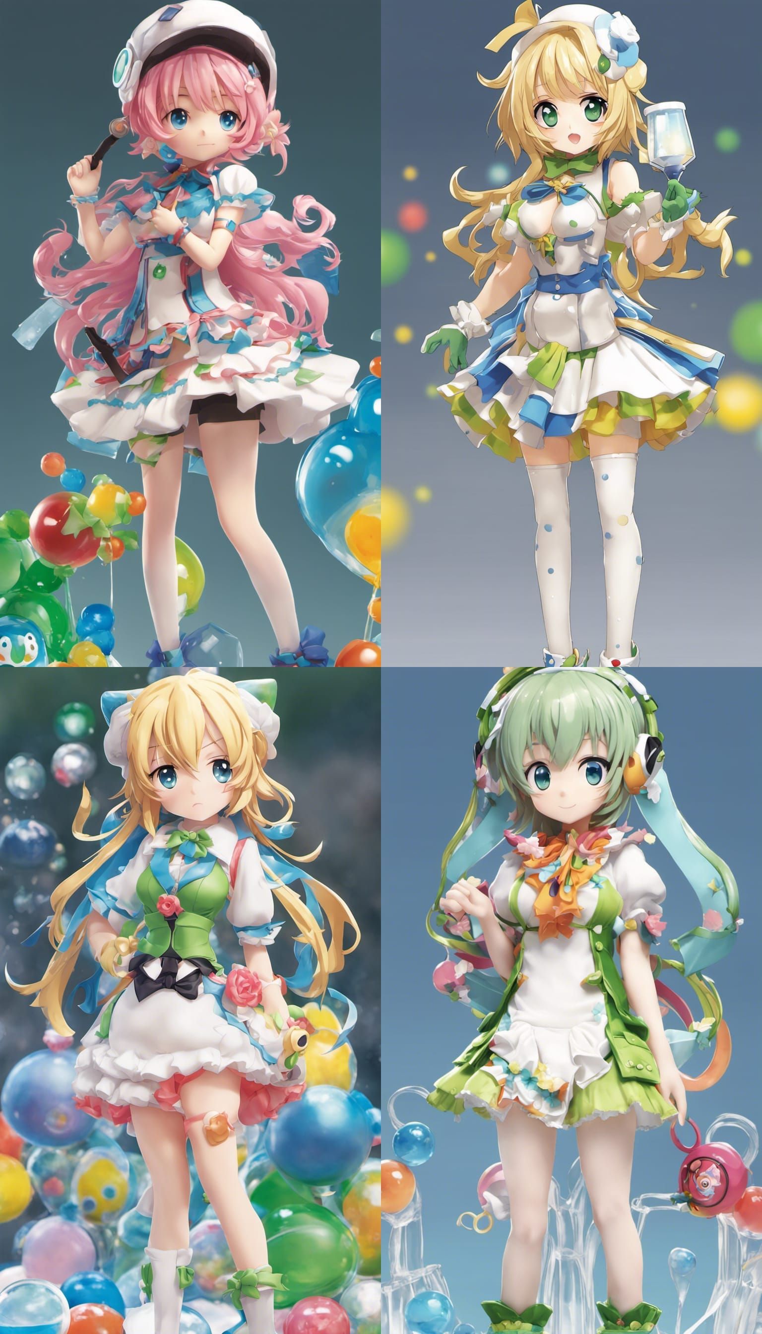 Windows XP Anime Mascot in Key Visual Style