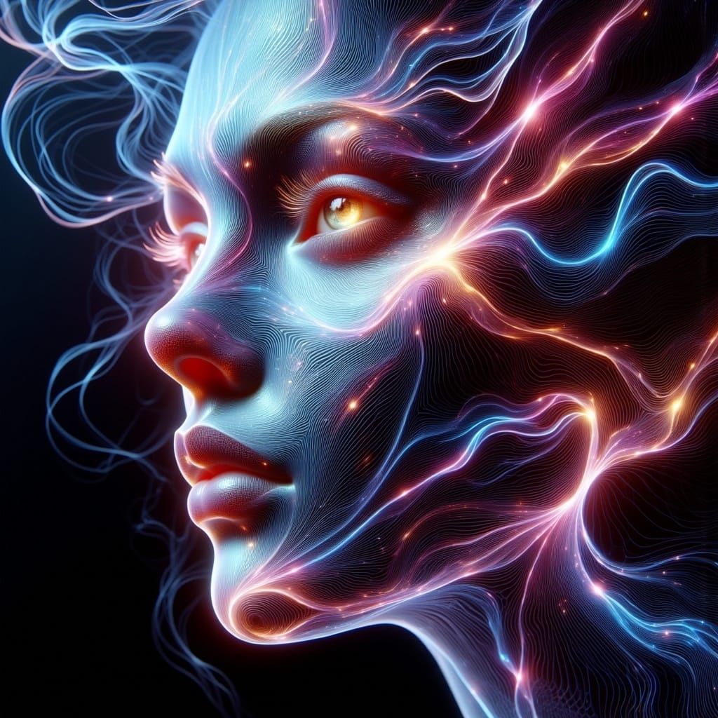 Orchid Frog Hybrid in Spectral Colors