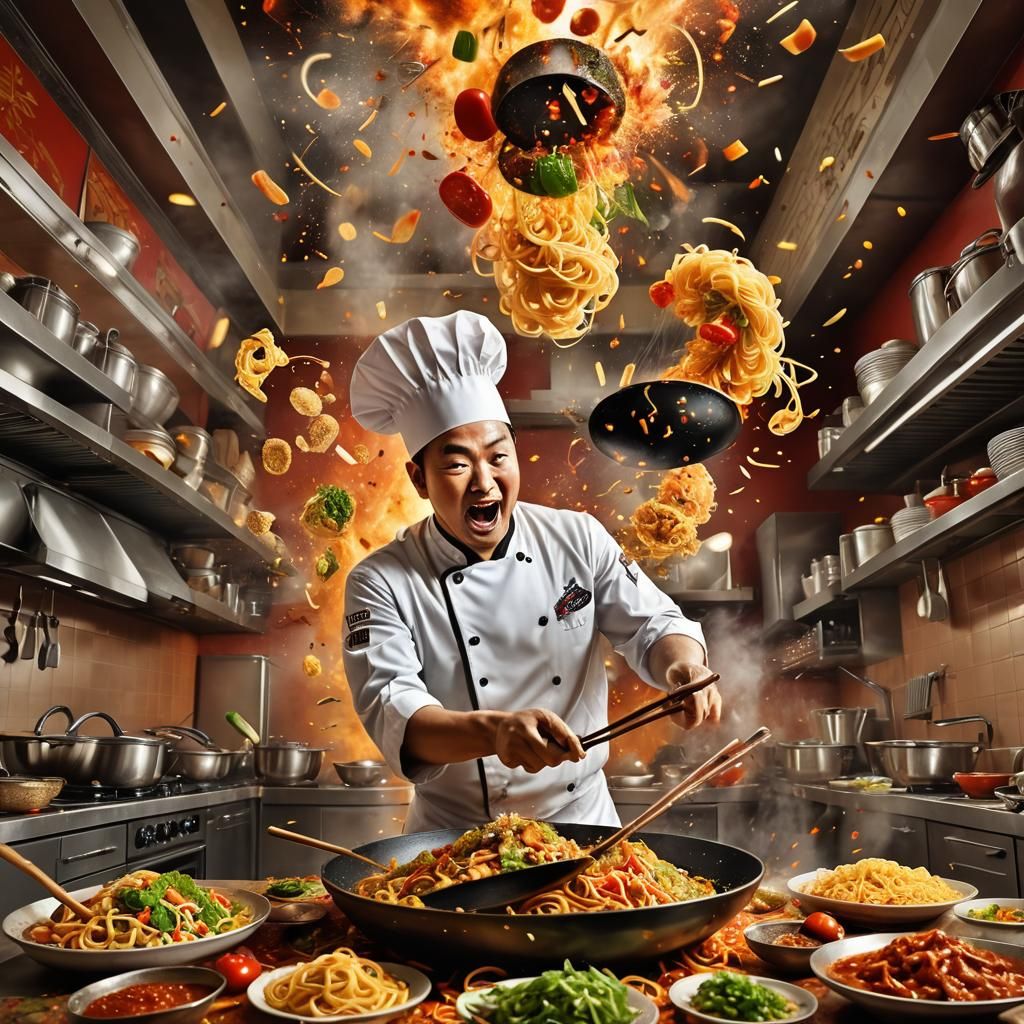 Chinese Italian Food Fusion Culinary Explosion