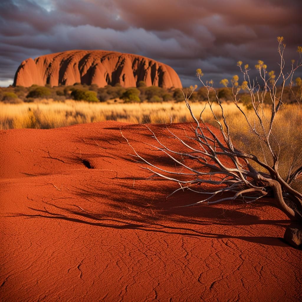 Ayers Rock: Professional Photography with Natural Bokeh