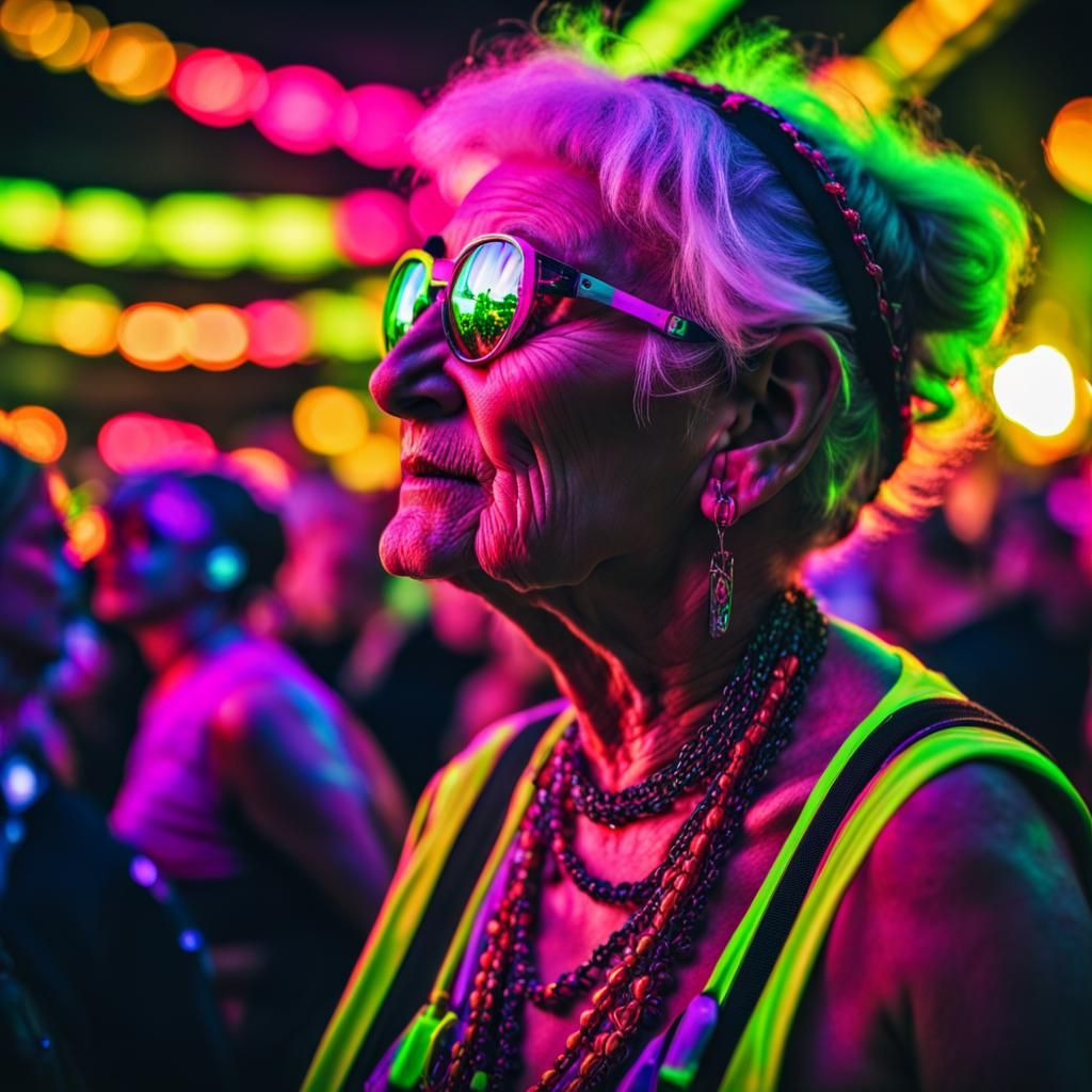 Rave Grandma at European Music Festival