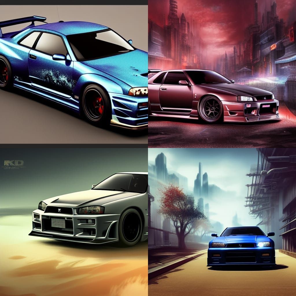 Nissan Skyline GT-R R34 (RIP Paul Walker)