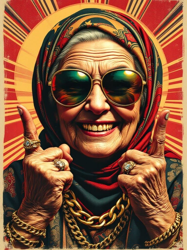 Blinged Out Babushka