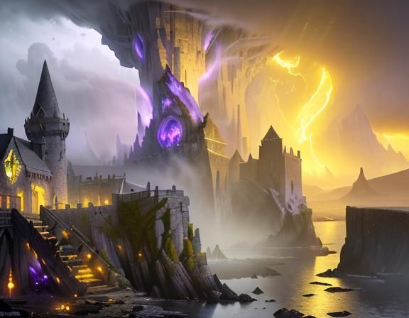 Aran Islands: Dark Fantasy Masterpiece in 8K