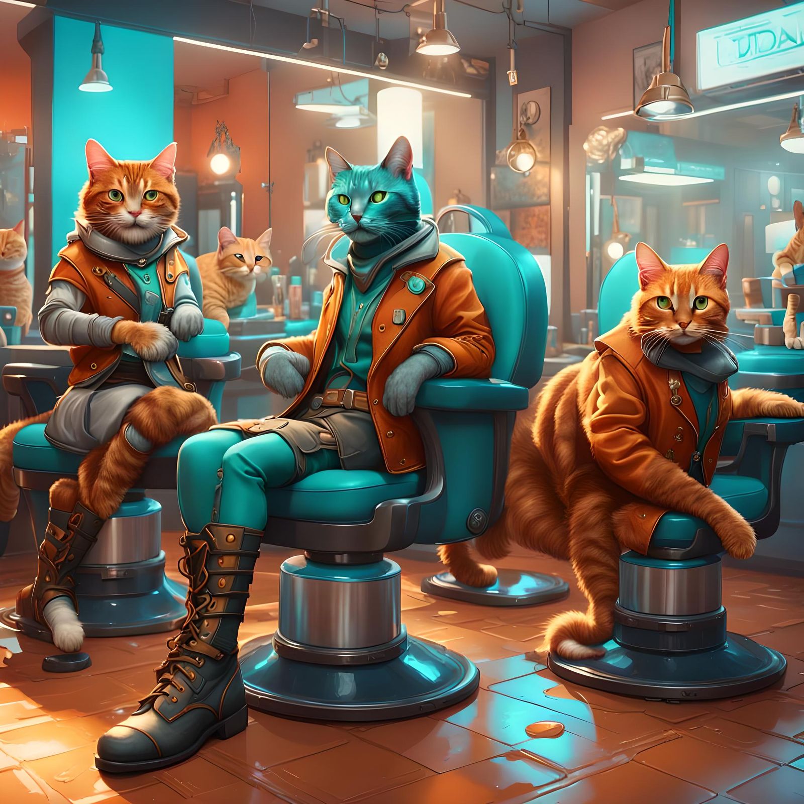 Cat Night Café ;)
