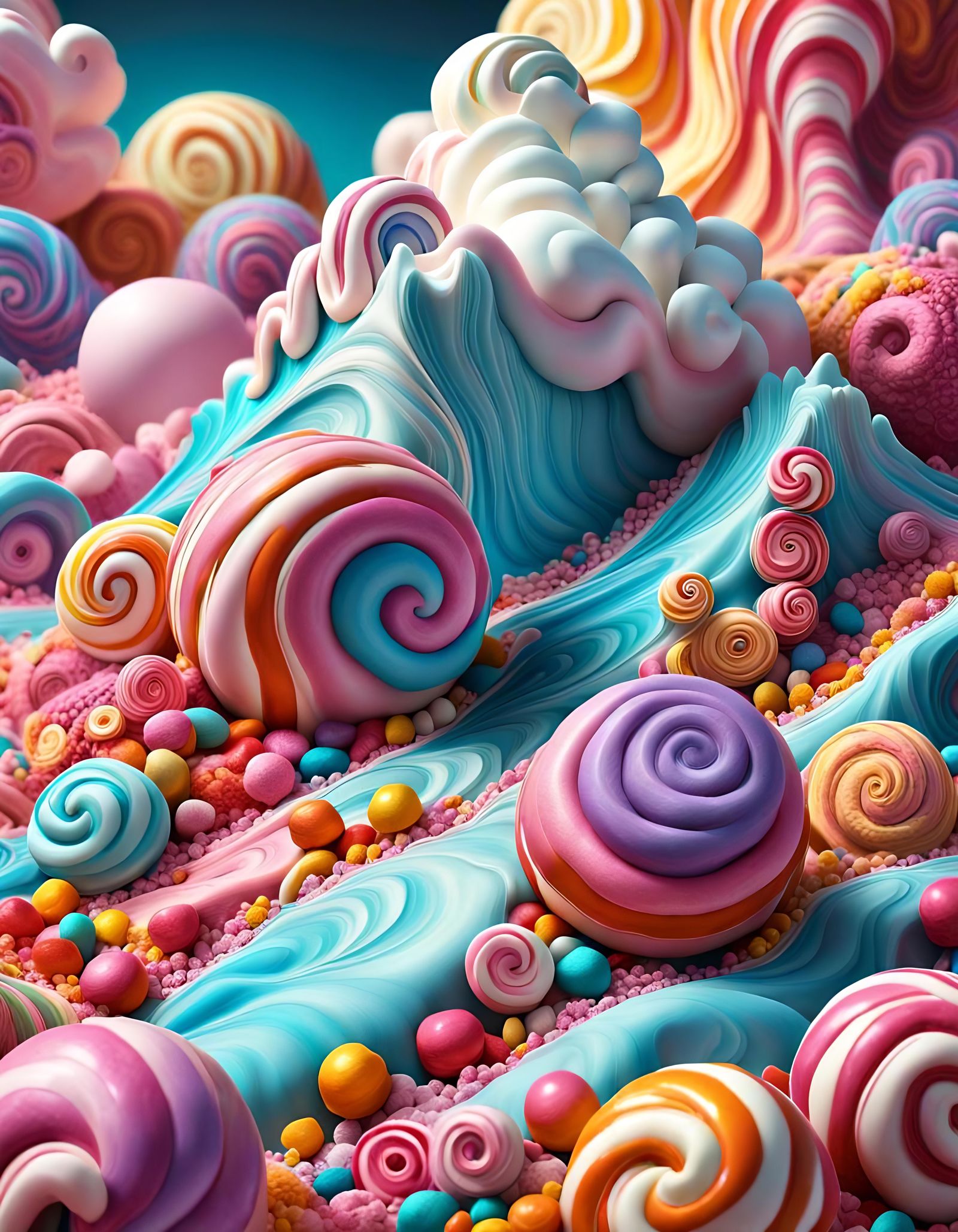 Marshmallow Mountain …