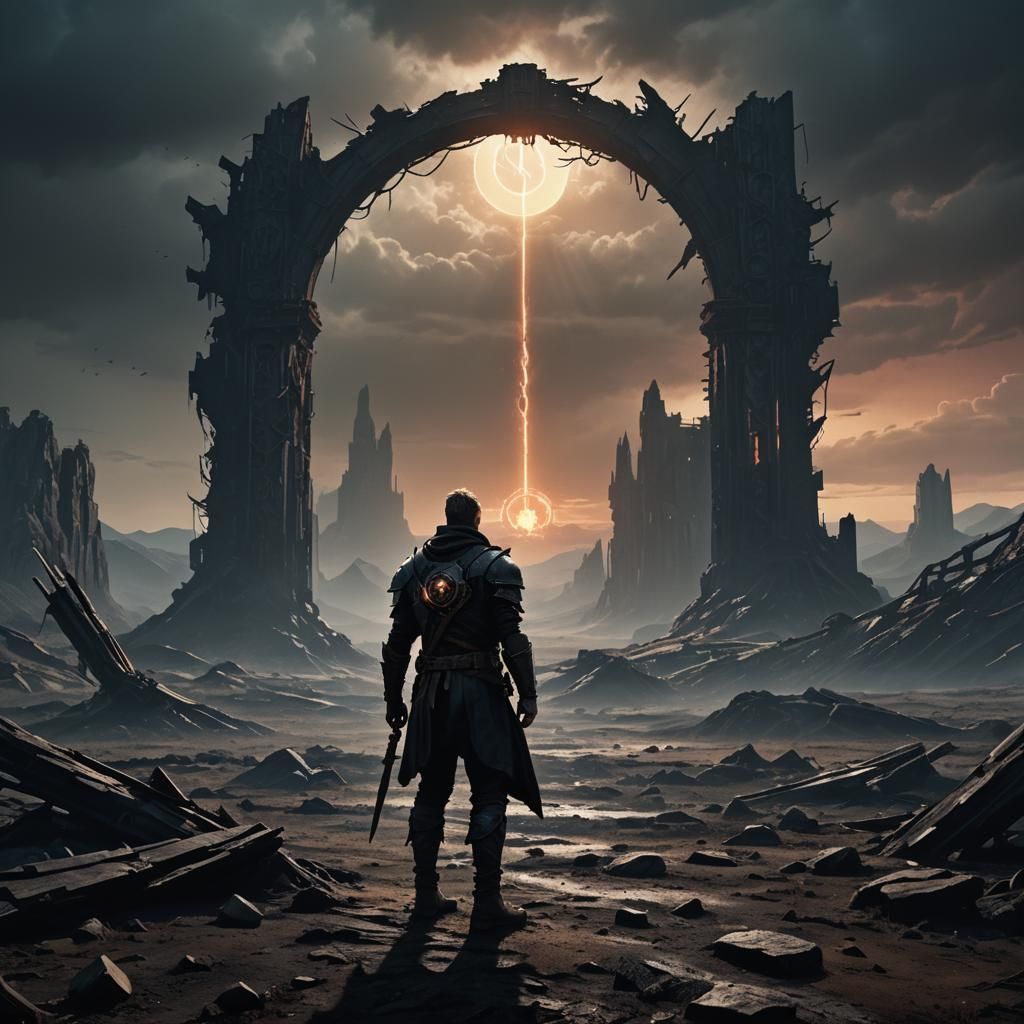Ominous Portal Reveals Apocalyptic Dark Fantasy World