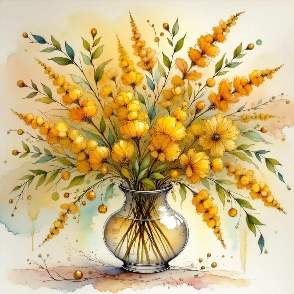 bouquet <lora:Earth and charcoal:1.0>