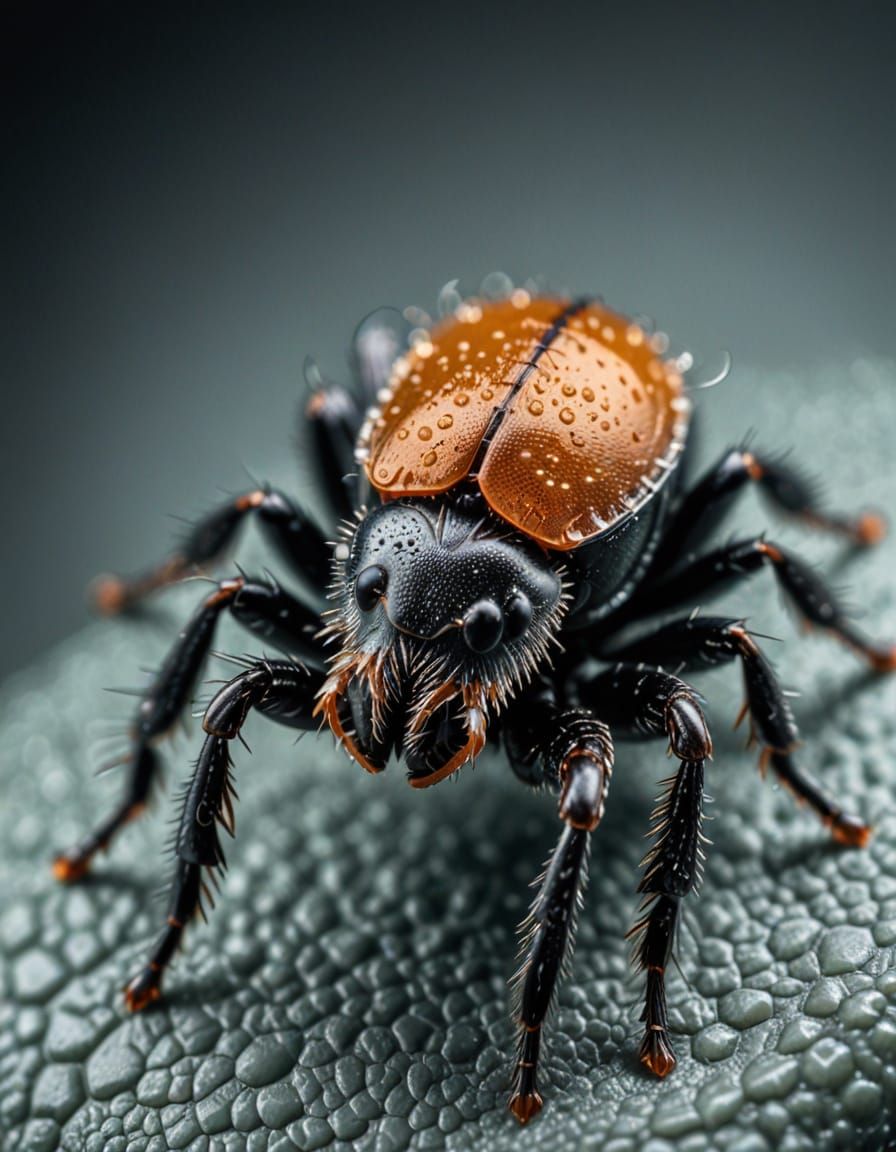 Mite in Macro Photography: Extreme Close-Up