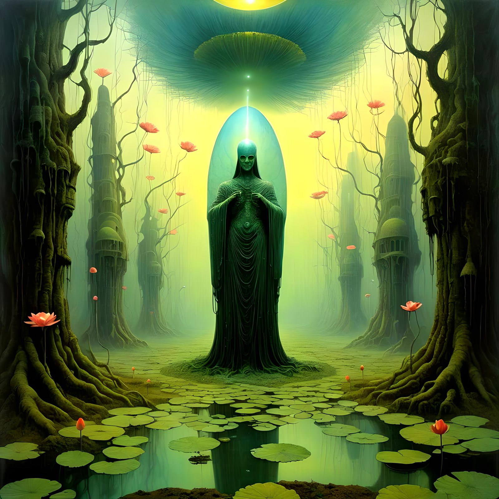 Ethereal Inner World: Dreams and Subconscious Labyrinths