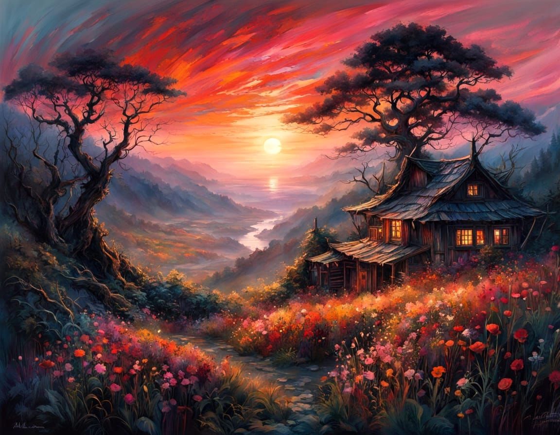 Valley of Light: Harmony in Solitude