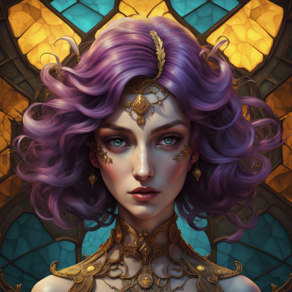 Surreal Dark Fantasy Valley in Dalí Style