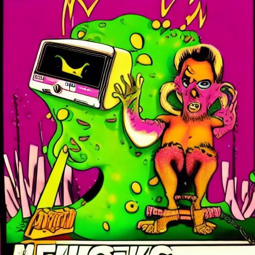 Marcus mucus; freak, disgusting luridn4k; retro 70s uk telet...